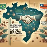 An image titled Progressive Specialty Coffee in Brazil with a focus on the growing influence of Taiwanese coffee experts in Brazil The image shouldwebp