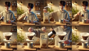 A-realistic-photographic-image-illustrating-the-process-of-using-a-drip-bag-coffee-掛耳包-The-image-shows-a-person-holding-a-drip-bag-coffee-package-i.webp