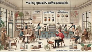 An-illustrative-scene-showing-ways-to-make-specialty-coffee-more-accessible-and-accepted-by-a-broader-audience-The-image-features-a-modern-cafe-setti.webp