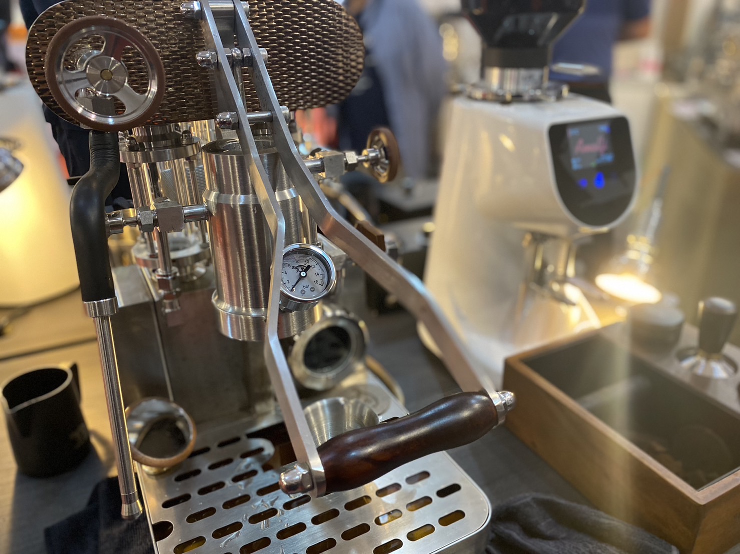 獨家專利 咖啡機 咖啡豆 烘豆 烘焙機 烘焙師 手壓機 拉霸機 拉桿機 機械式咖啡機 Exclusive Patent Coffee Machine Coffee Beans Roasted Beans Roaster Roaster Hand Press Slot Machine Pull Bar Machine Mechanical Coffee Machine