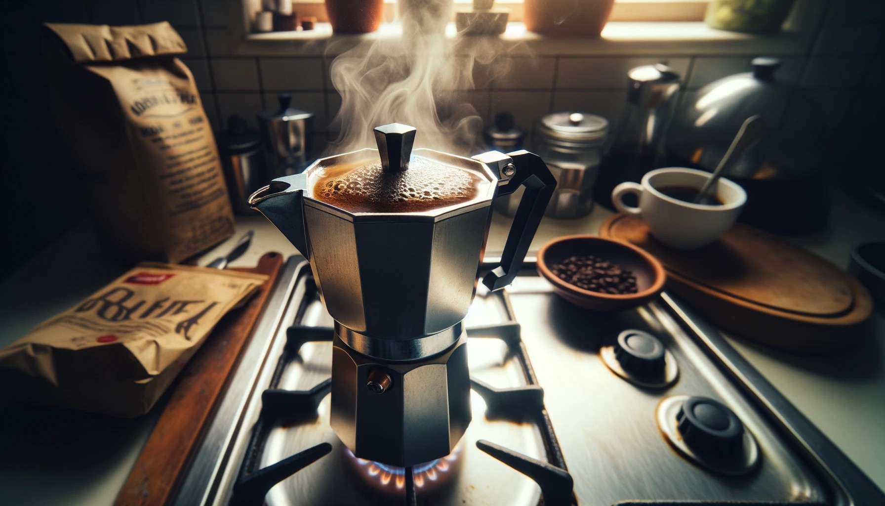 摩卡壺 濃縮咖啡 研磨 萃取 意式咖啡機 Moka pot espresso grinding extraction espresso machine