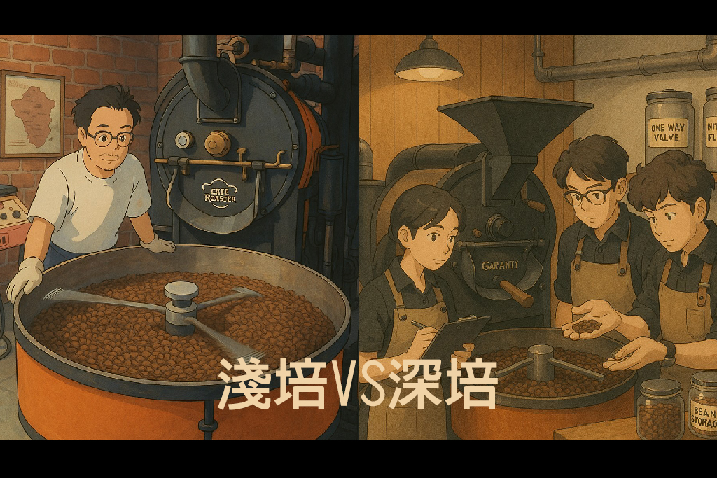 Roasting degree02542 咖啡知識家 不知道選深焙還是淺焙咖啡?這篇一次解答你!