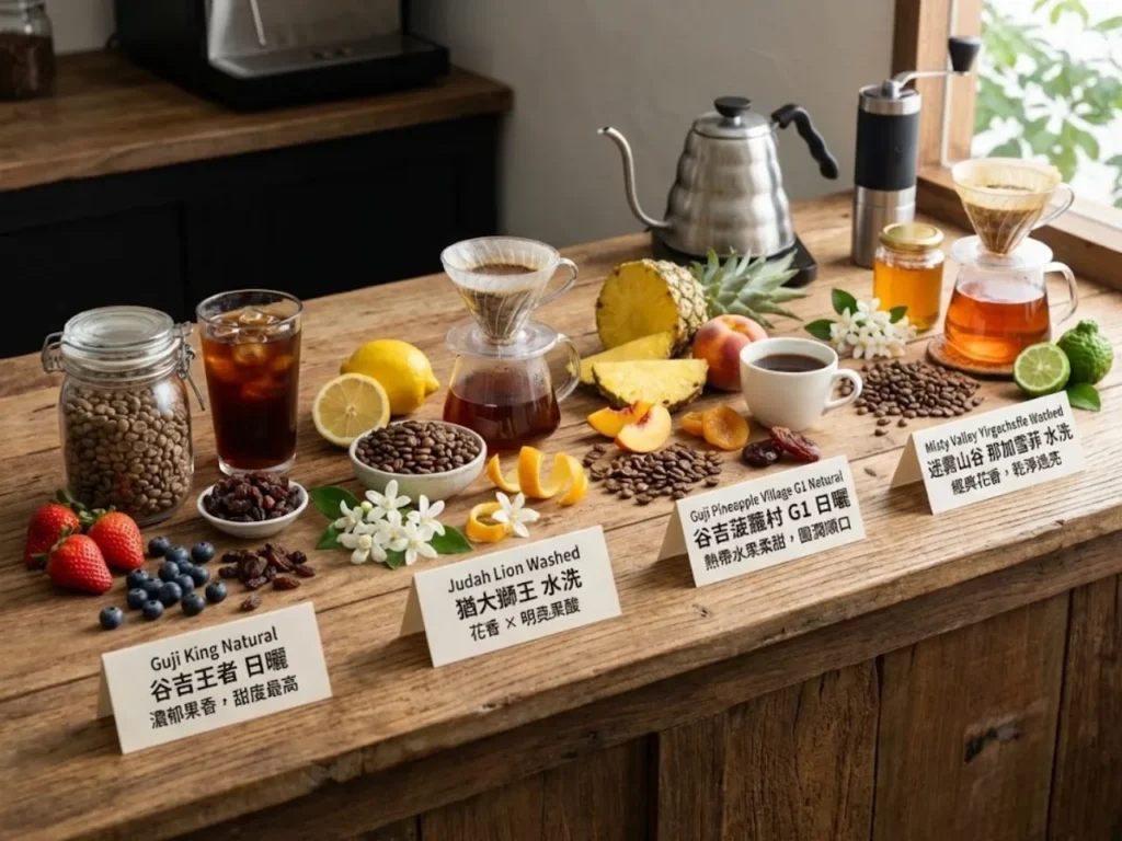 Ethiopian coffee bean recommendations 4 咖啡知識家 衣索比亞咖啡豆推薦 衣索比亞咖啡豆特色 衣索比亞咖啡產區 衣索比亞咖啡味道