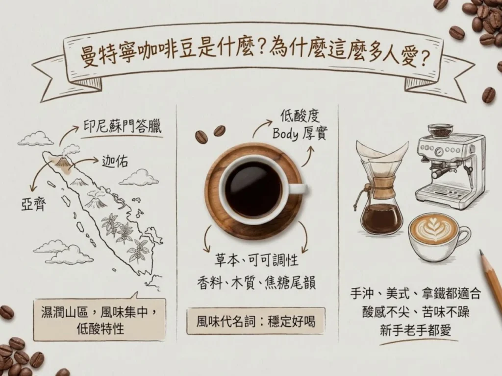 Mandheling coffee bean recommendations 2 咖啡知識家 曼特寧咖啡豆推薦 曼特寧咖啡豆 曼特寧咖啡 曼特寧咖啡豆風味 曼特寧咖啡豆特色 印尼曼特寧咖啡豆 不酸咖啡豆推薦 義式咖啡豆推薦 美式咖啡豆推薦 濃郁咖啡豆