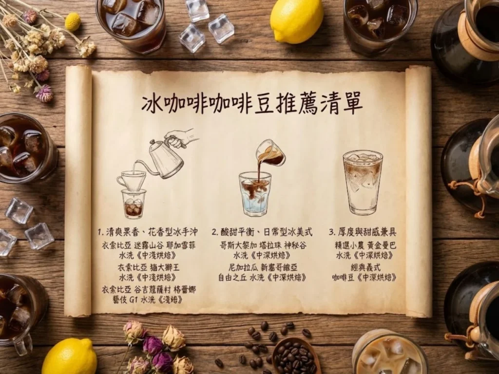 Recommended coffee beans for iced coffee 10 咖啡知識家 冰咖啡咖啡豆推薦 精品咖啡豆推薦 手沖咖啡豆推薦 不酸咖啡豆推薦 花香咖啡豆推薦 美式咖啡豆推薦