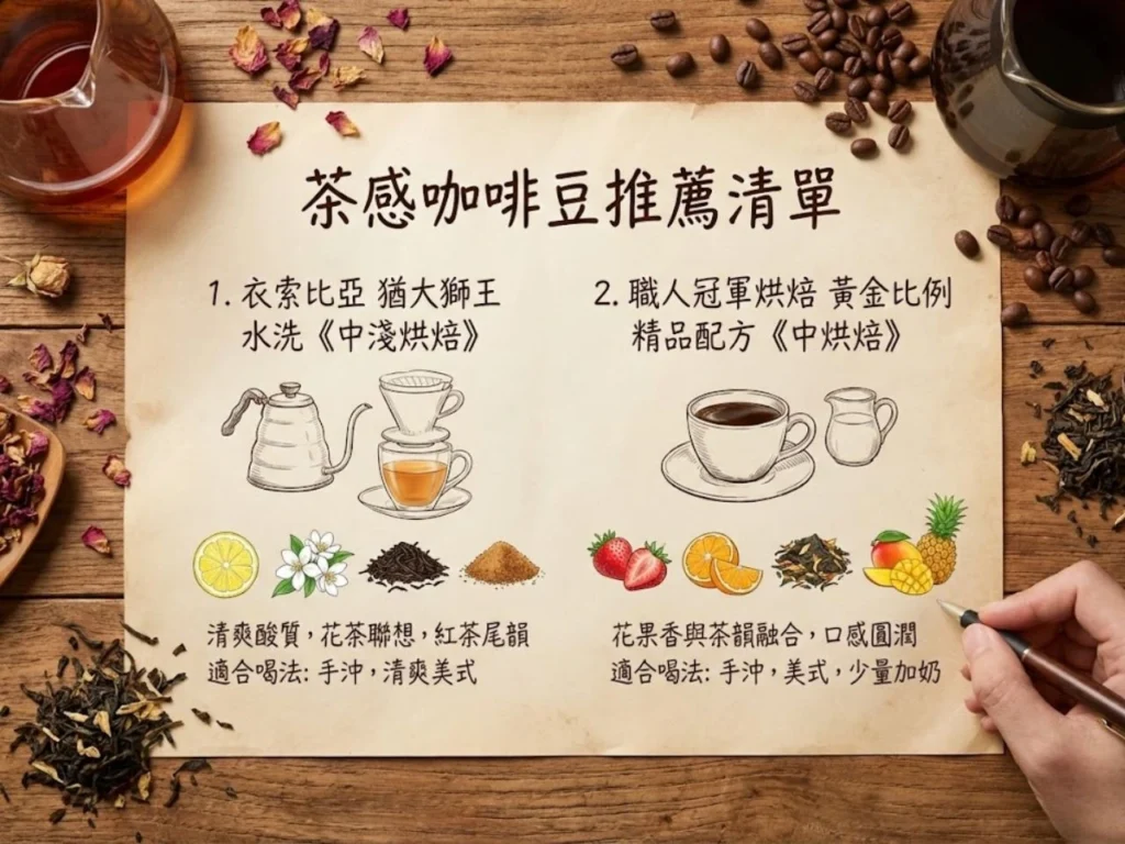 Teaflavored coffee bean recommendations 5 咖啡知識家 茶感咖啡豆推薦 精品咖啡豆推薦 手沖咖啡豆推薦 不酸咖啡豆推薦 花香咖啡豆推薦 美式咖啡豆推薦
