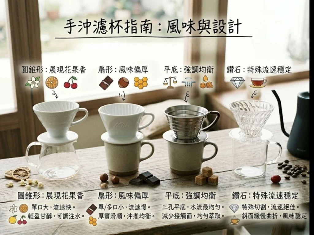 手沖咖啡器具 手沖咖啡器材 手沖咖啡入門 手沖咖啡教學 咖啡器具推薦