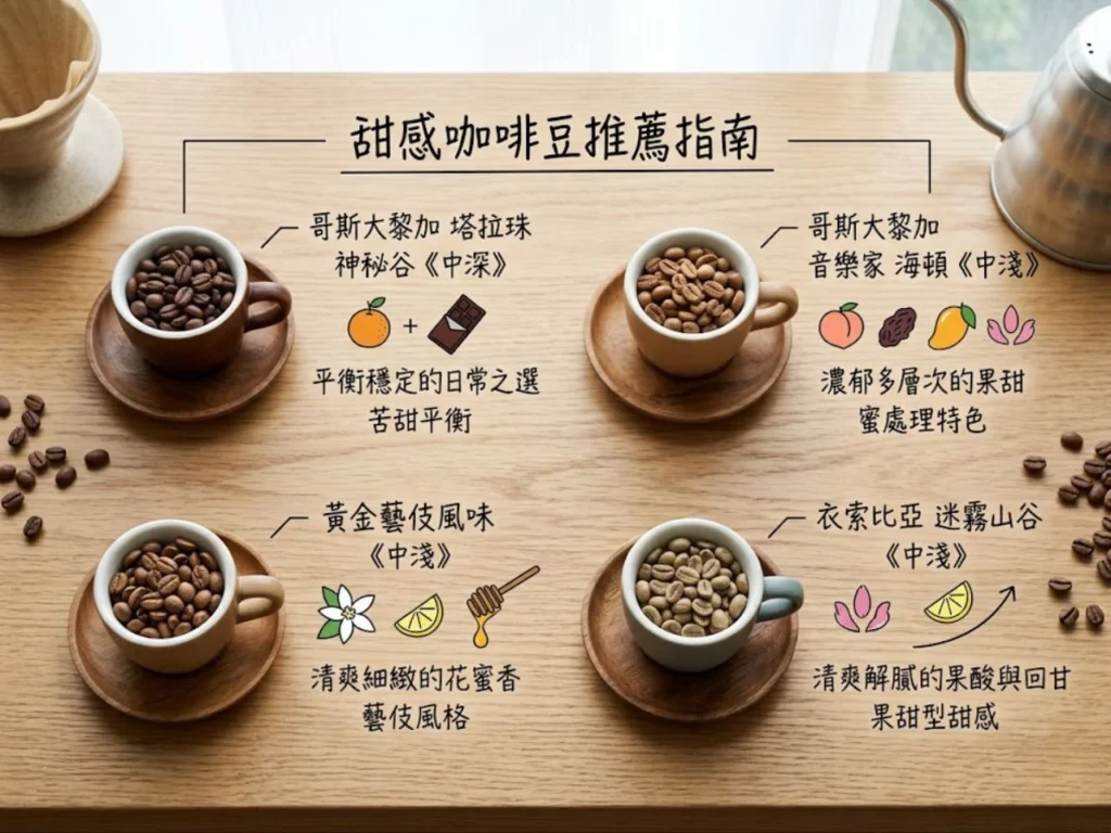 甜感咖啡豆推薦 人氣咖啡豆推薦 手沖咖啡豆推薦 咖啡豆推薦 日常手沖咖啡豆 手沖咖啡豆怎麼選 美式咖啡豆推薦 什麼咖啡豆適合手沖