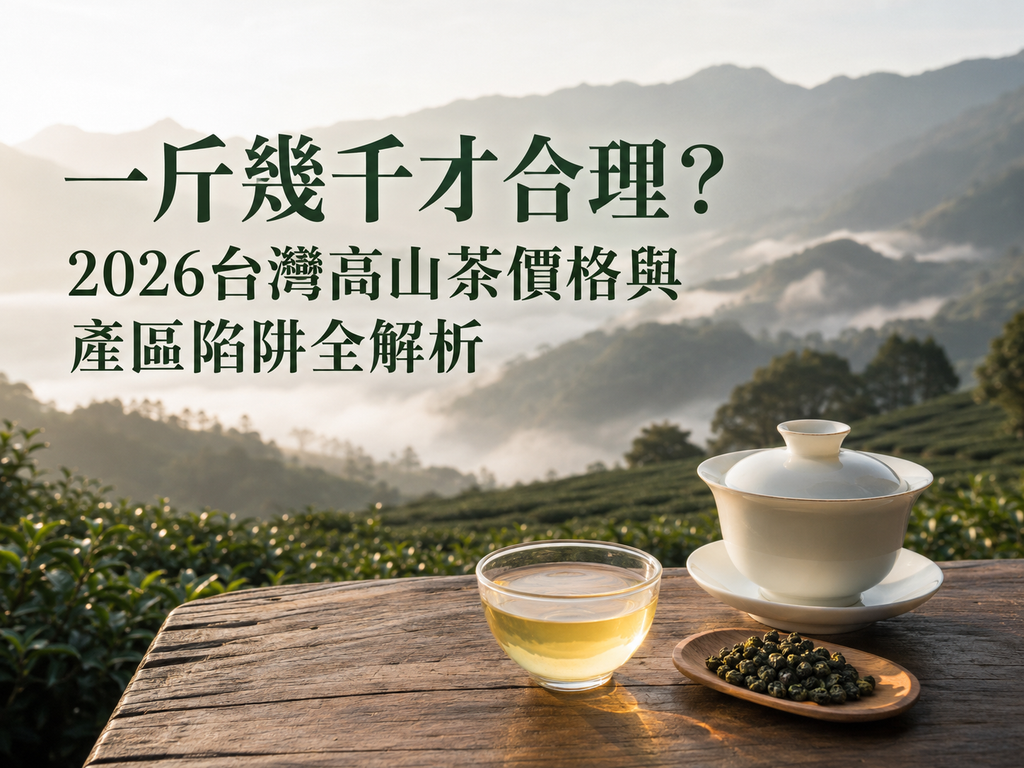 2026台灣高山茶價格｜一斤幾千才合理？大禹嶺、華岡真偽與產區陷阱全解析