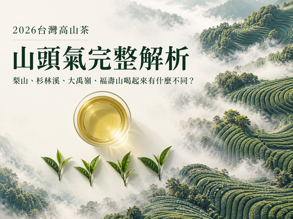 2026台灣高山茶山頭氣完整解析|梨山、杉林溪、大禹嶺、福壽山喝起來有什麼不同? 2026台灣高山茶山頭氣完整解析|梨山、杉林溪、大禹嶺、福壽山喝起來有什麼不同?
